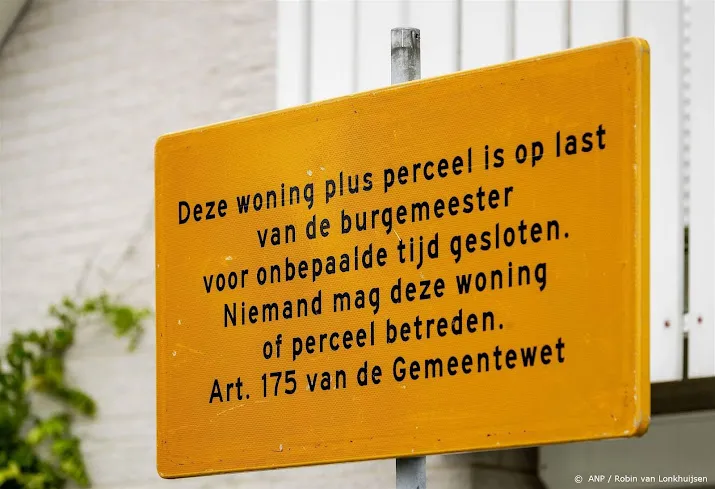 kamer voor extra bevoegdheden burgemeesters tegen criminelen
