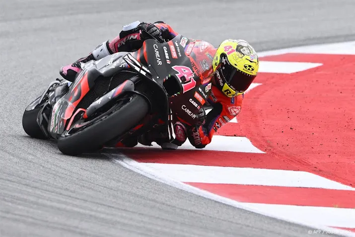 kampioenschapsleider bagnaia crasht na eerste bocht gp catalonie