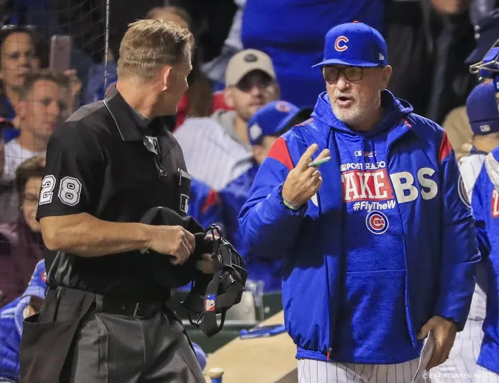 kampioenscoach weg bij chicago cubs