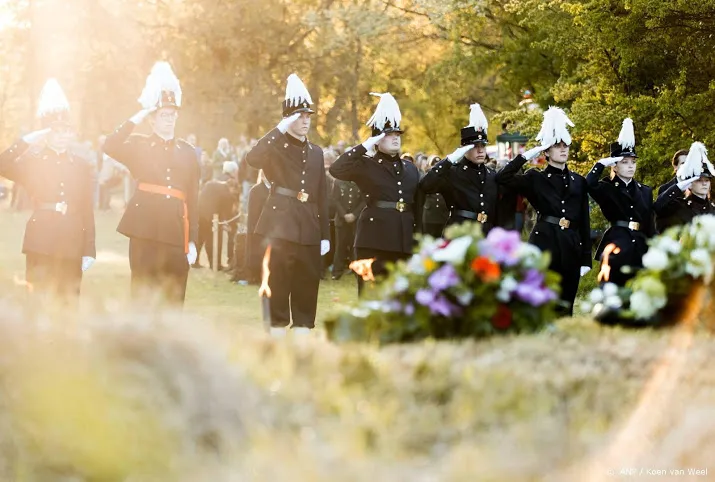 kans op een bui tijdens dodenherdenking