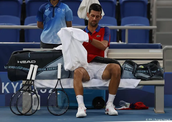 kans op golden grand slam verkeken voor djokovic