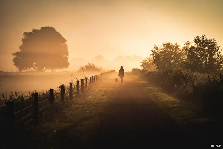 kans op zeer dichte mist rond jaarwisseling