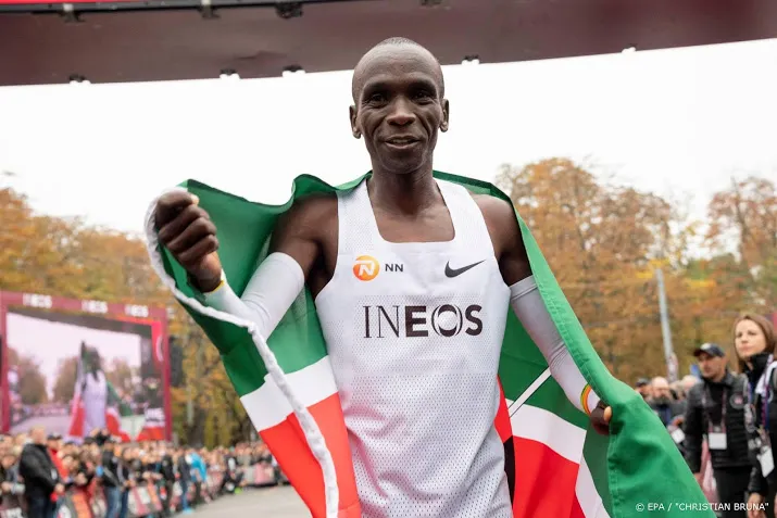 kenia met wereldrecordhouders op marathon spelen