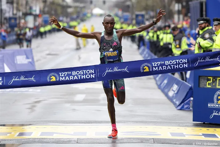 keniaan chebet opnieuw beste in marathon boston kipchoge zesde