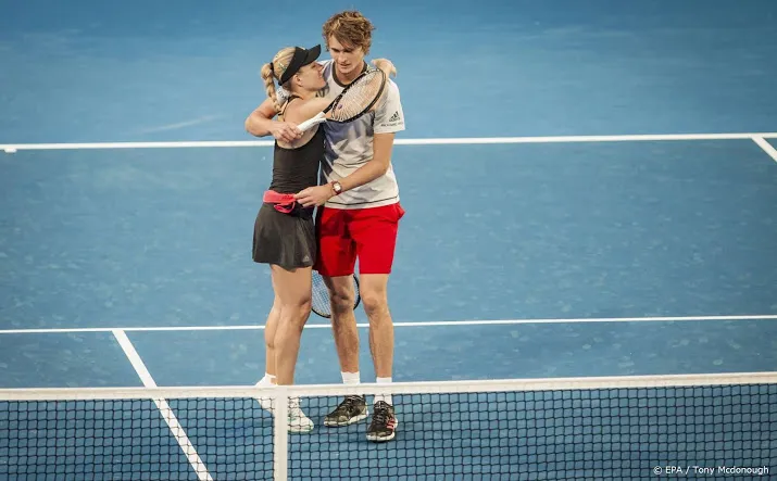kerber en zverev verslaan spanje in hopman cup