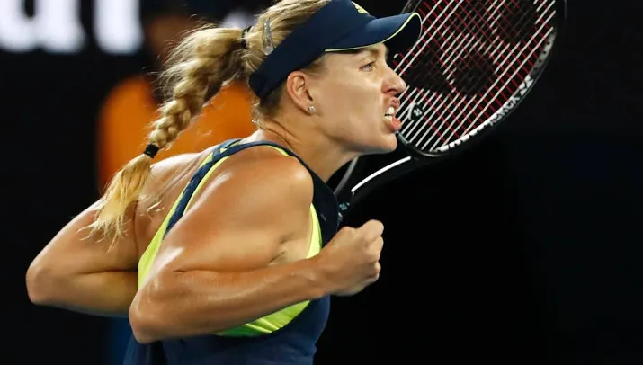 kerber laat sjarapova kansloos