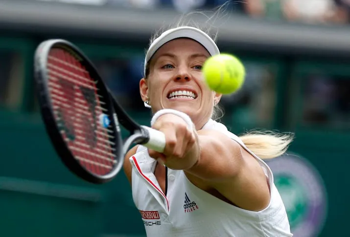 kerber naar halve finales wimbledon