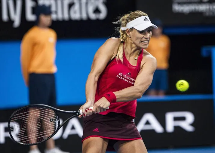 kerber rekent williams in sydney in