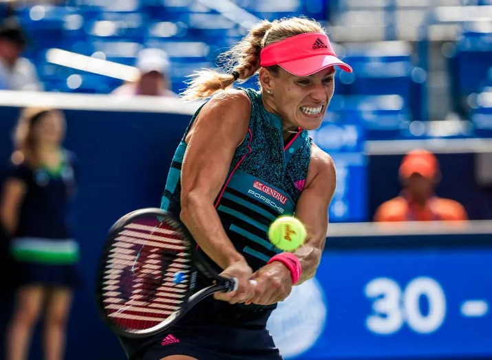 kerber stelt teleur in cincinnati