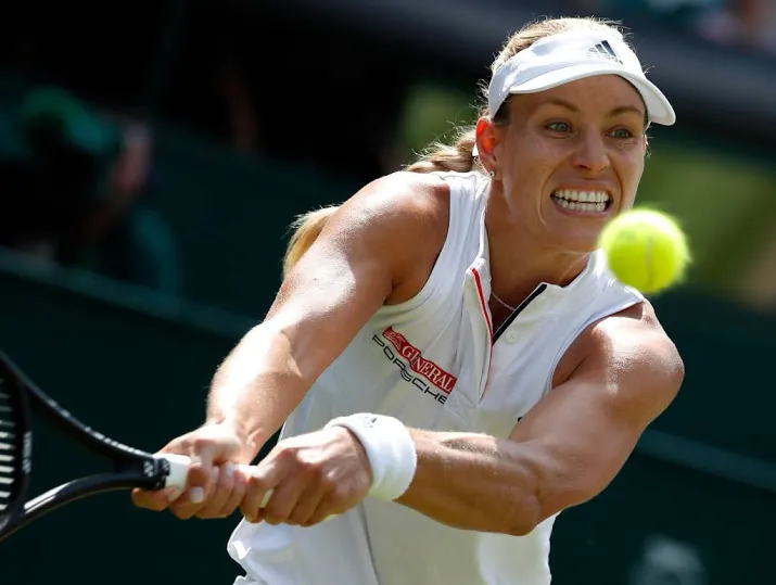 kerber voor tweede keer in finale wimbledon
