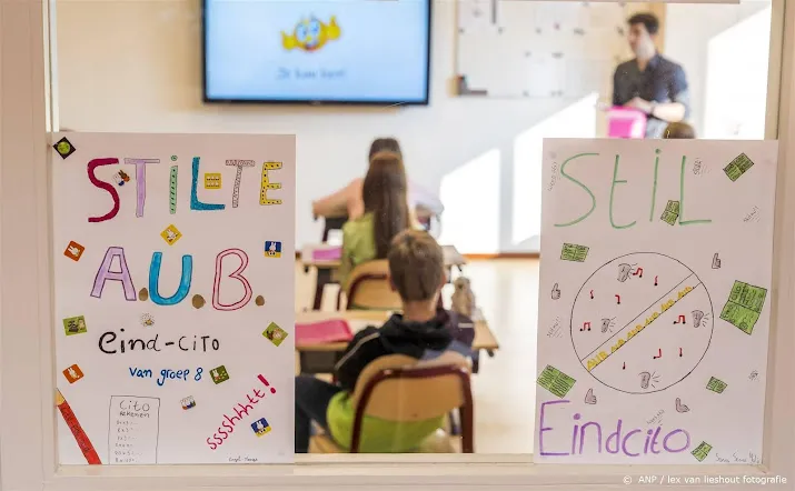 kinderen in groep 8 doen voor laatste keer centrale eindtoets