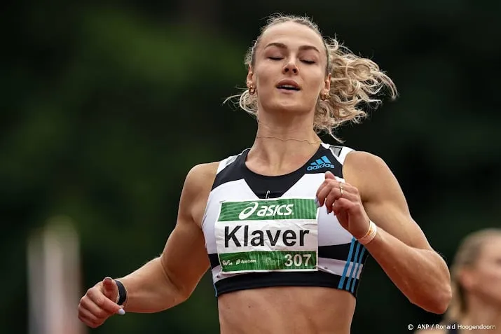 klaver klopt bol en pakt nationale titel op 200 meter