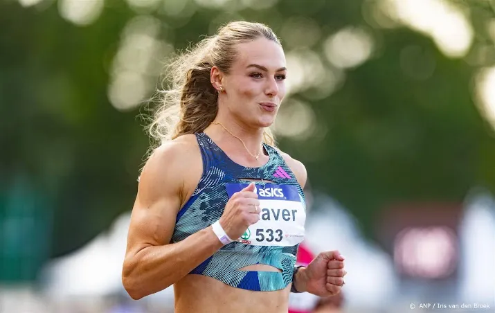 klaver verrassend als snelste naar finale 100 meter nk atletiek