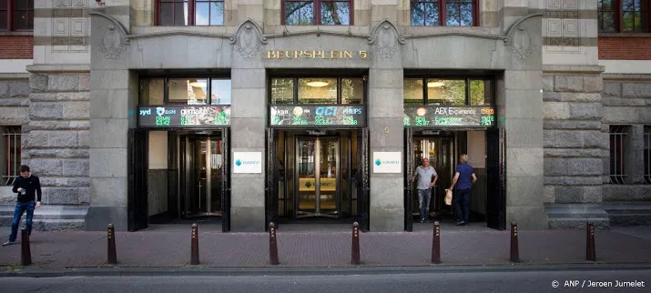 kleine winst voor aex index