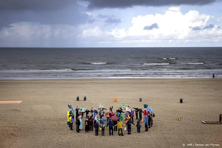 klimaatactivisten voerden actie tegen formule 1 in zandvoort