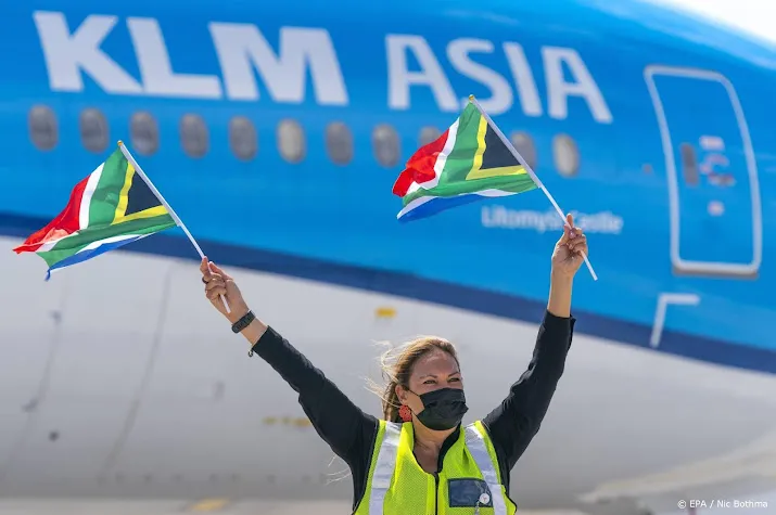 klm volgt ontwikkelingen rondom coronamutatie zuid afrika