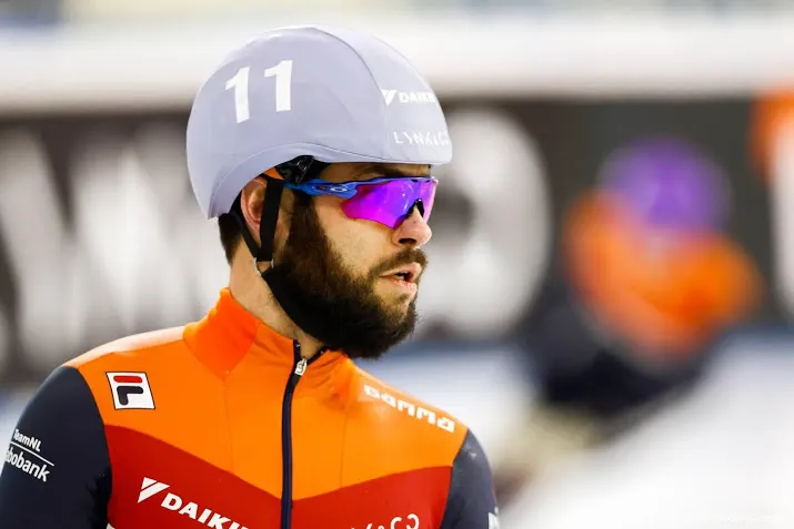 knegt geselecteerd voor ek shorttrack