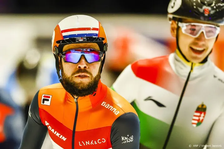 knegt loopt bij wk finale op 1500 meter mis na diskwalificatie