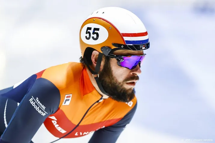 knegt loopt bij wk na 1500 meter ook op 500 meter finale mis