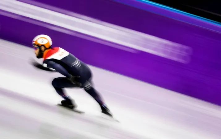 knegt na straf klaar op 1000 meter