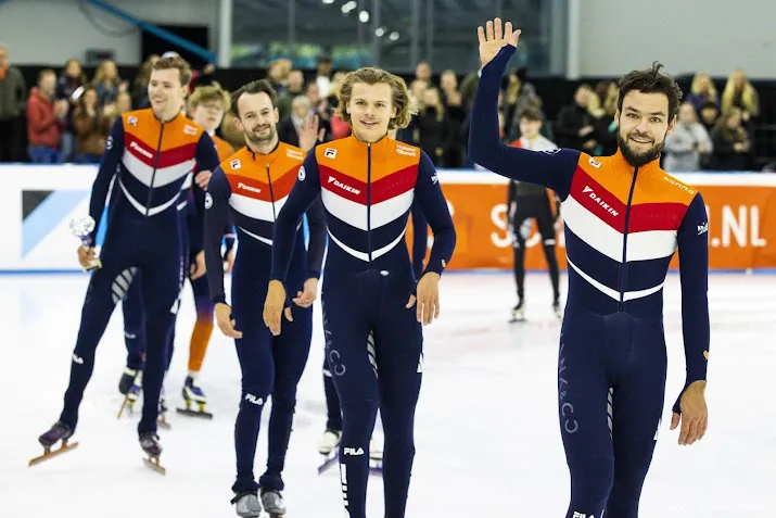 knegt ontbreekt in selectie voor ek shorttrack