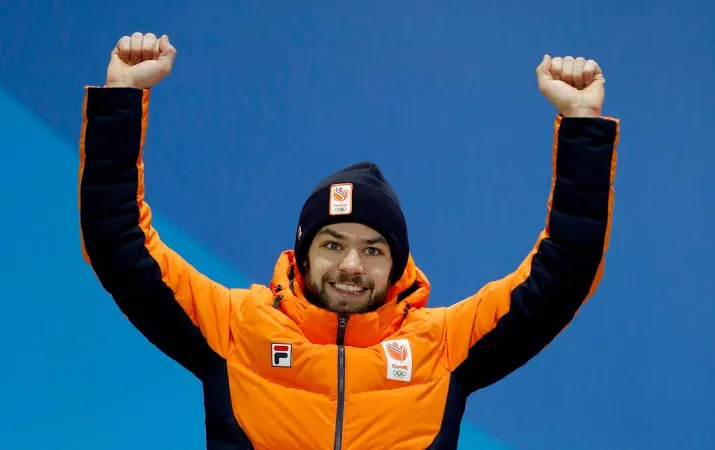 knegt overtuigend verder op 1000 meter