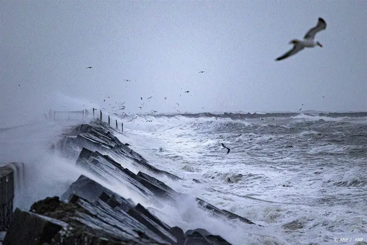 knmi code oranje in noord holland en friesland om storm henk