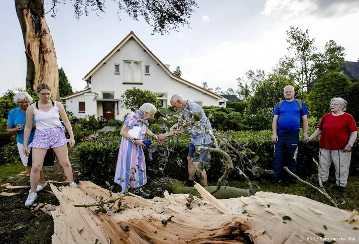 knmi onderzoek moet uitwijzen of sprake was van een windhoos