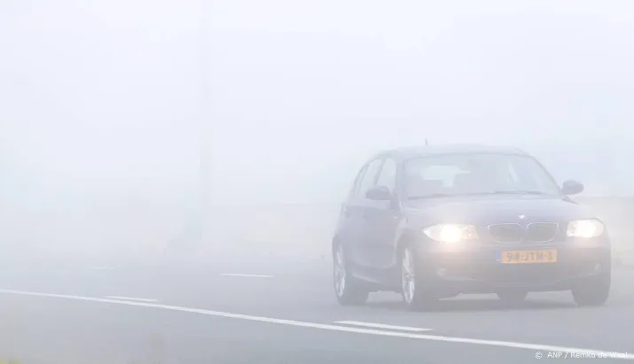 knmi waarschuwt voor dichte mist in westen van het land