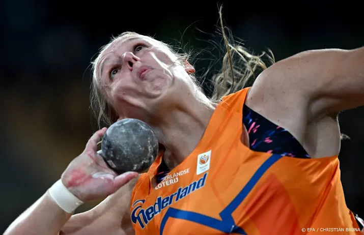 kogelstootster schilder wint europese titel met nationaal record