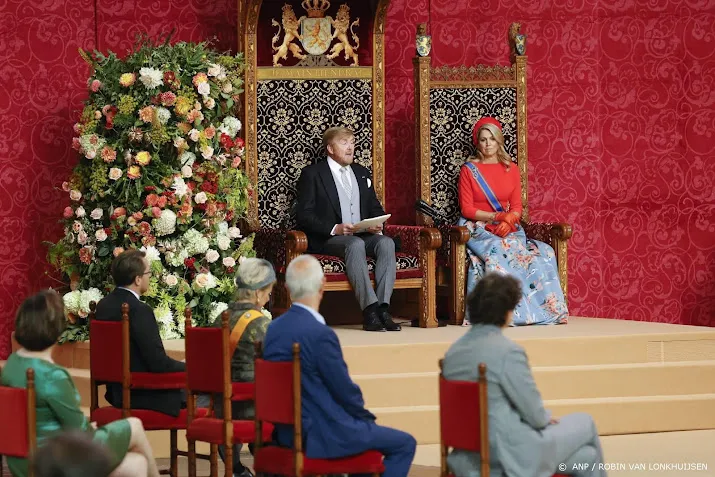 koning benadrukt belang klimaatmaatregelen in troonrede
