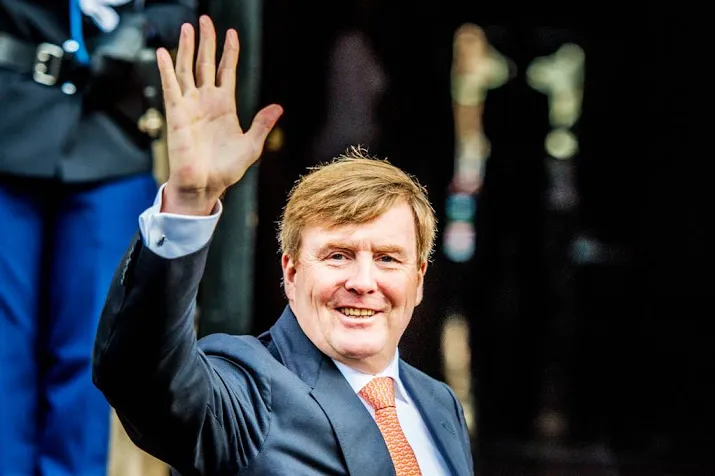 koning bij vn scholierendebat in den haag