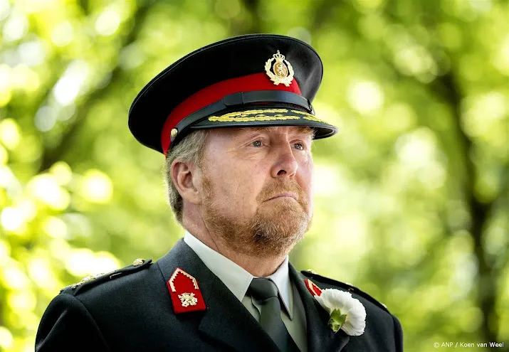 koning dankbaar voor inburgering van veteranendag