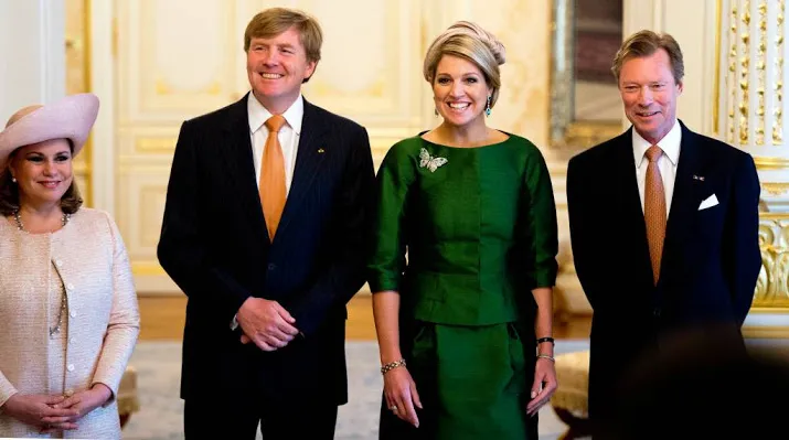 koning naar luxemburg voor staatsbezoek