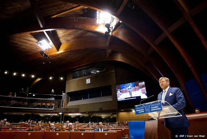 koning russische invasie is schending van waar europa voor staat