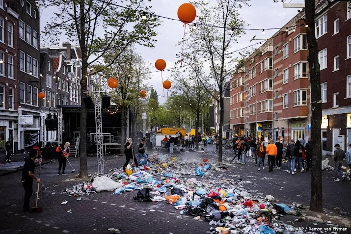 koningsdag in grote steden veelal rustig verlopen