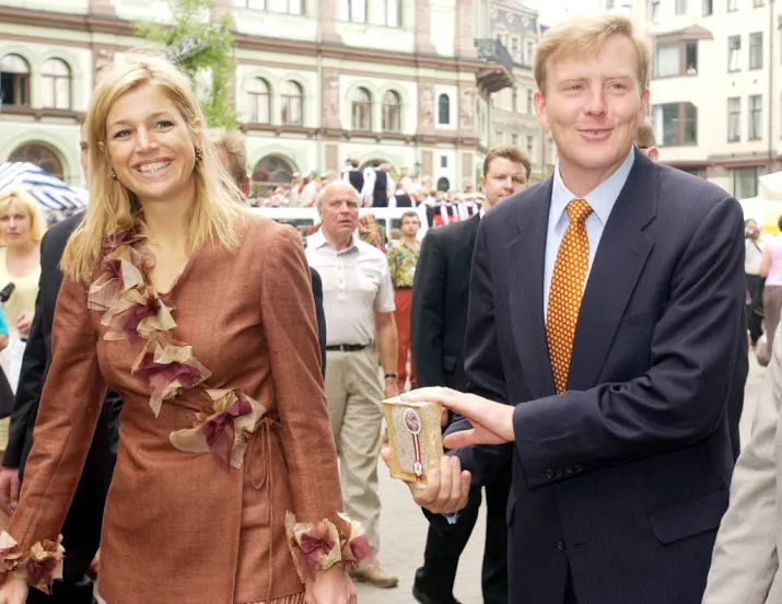 koningspaar op bezoek in baltische staten