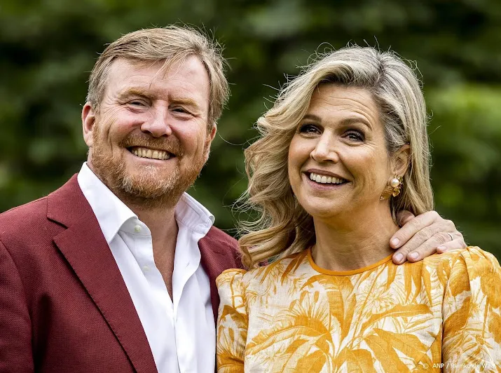 koningspaar viert 20 jarig huwelijksjubileum