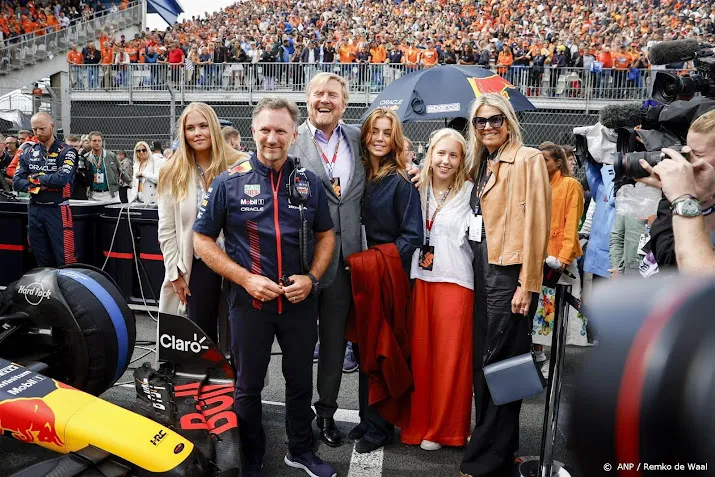 koninklijk gezin zonder ariane naar formule 1 race