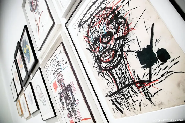 koninklijke opening voor expo over basquiat