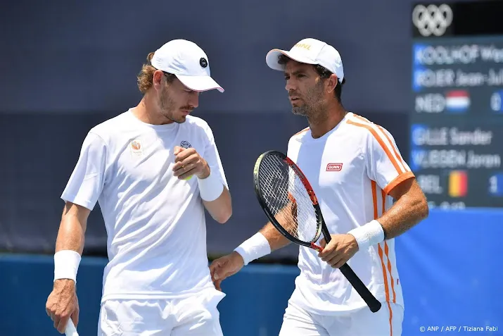koolhof en rojer in dubbelspel ahoy oud winnaar middelkoop niet