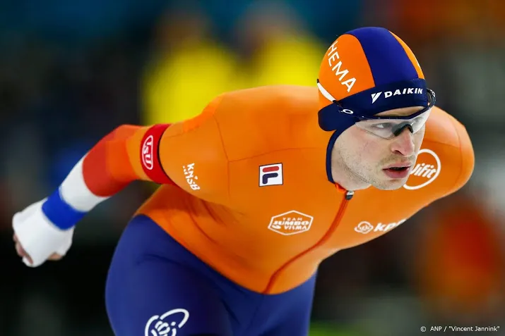 kramer bij wk in salt lake city in derde rit op 5000 meter