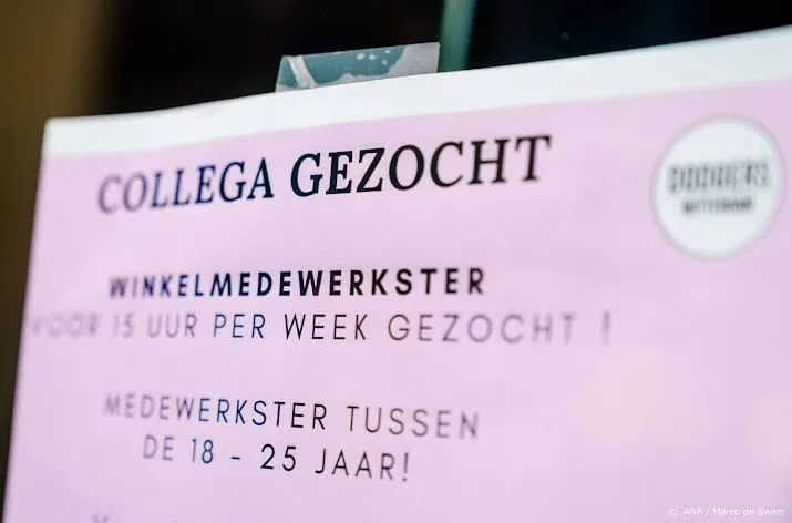 krapte arbeidsmarkt neemt toe aantal banen op recordniveau
