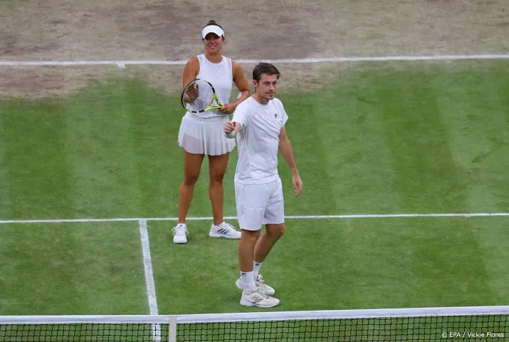 krawczyk en skupski winnen gemengd dubbel op wimbledon