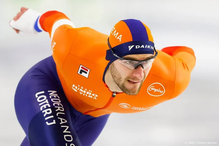 krol en verbij kloppen koelizjnikov in thialf op 1000 meter