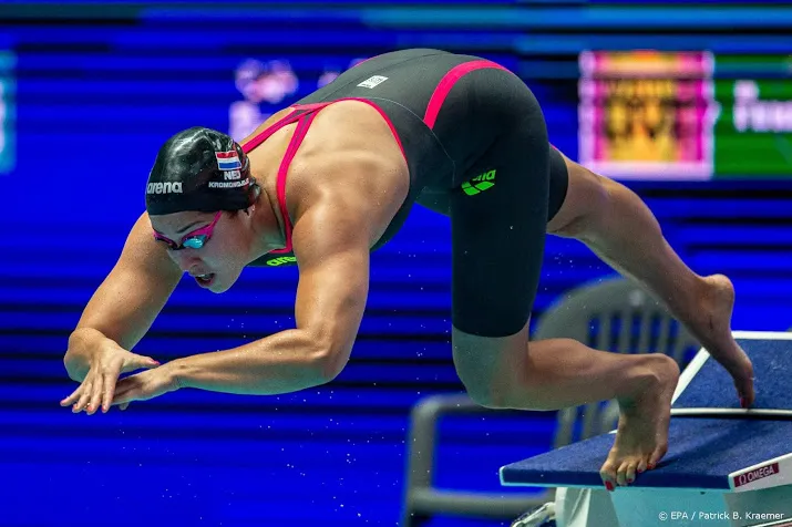 kromowidjojo als tweede naar finale 50 vlinder