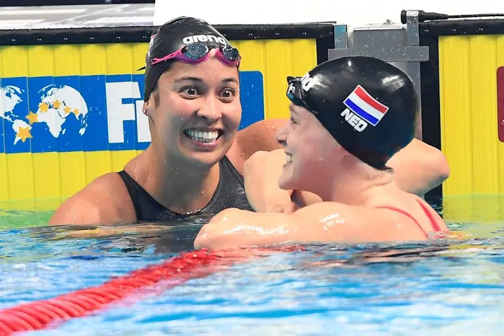 kromowidjojo ook het snelst op 100 meter vrij