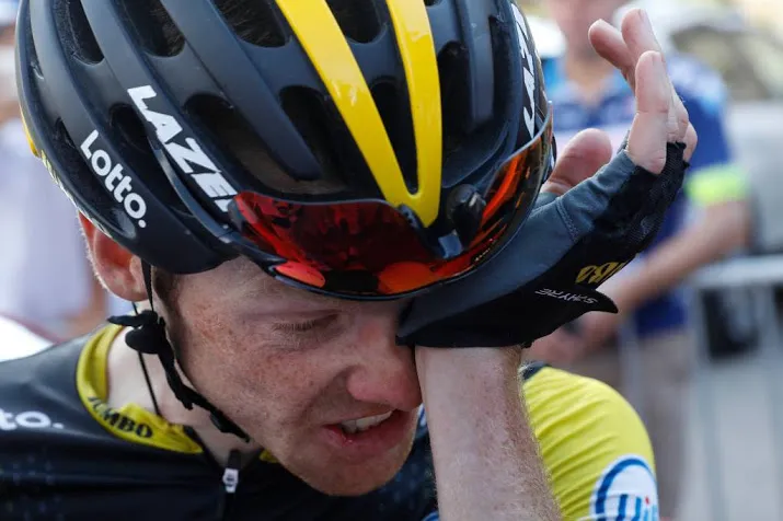 kruijswijk vermoeid aan start voor nieuwe rit