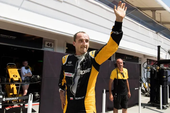 kubica rijdt honderd rondjes in abu dhabi