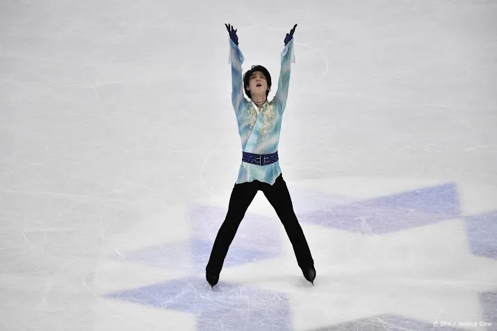 kunstrijder hanyu zet stap richting derde olympische titel